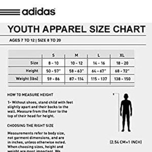 adidas joggers size chart